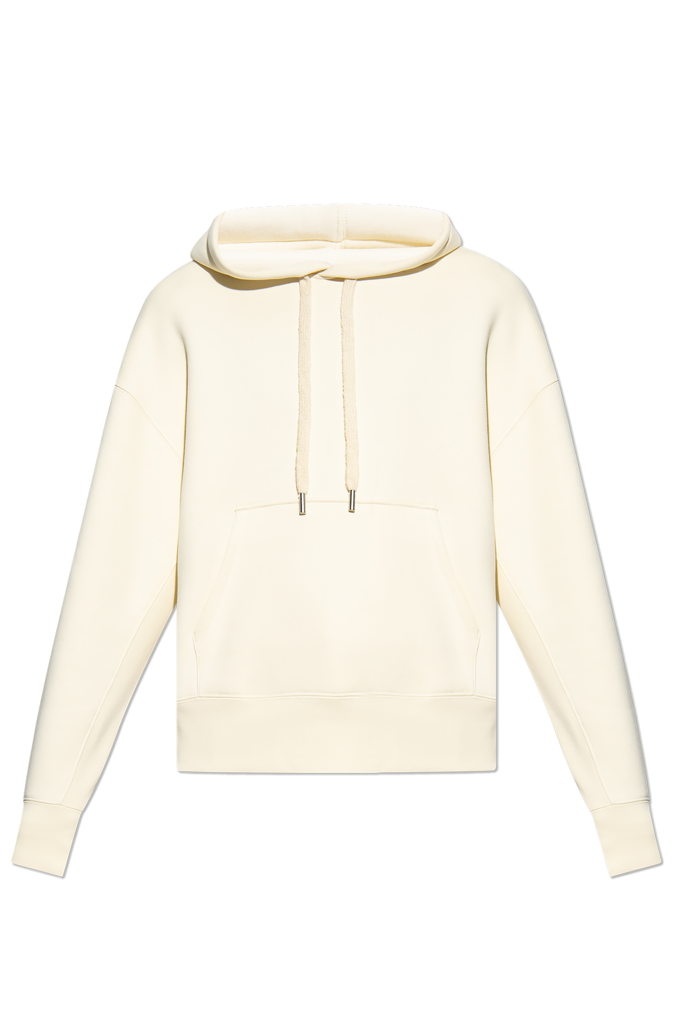 Cream Hoodie with logo Ami Alexandre Mattiussi - Vitkac Canada